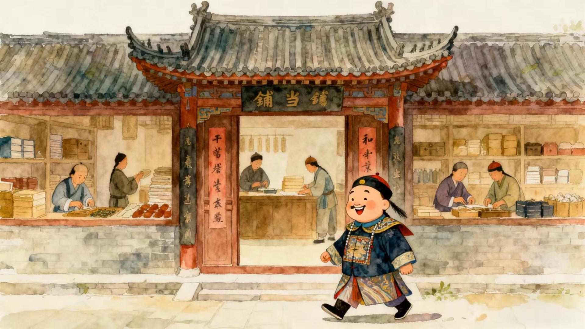 古代当铺的那些门道与趣事。