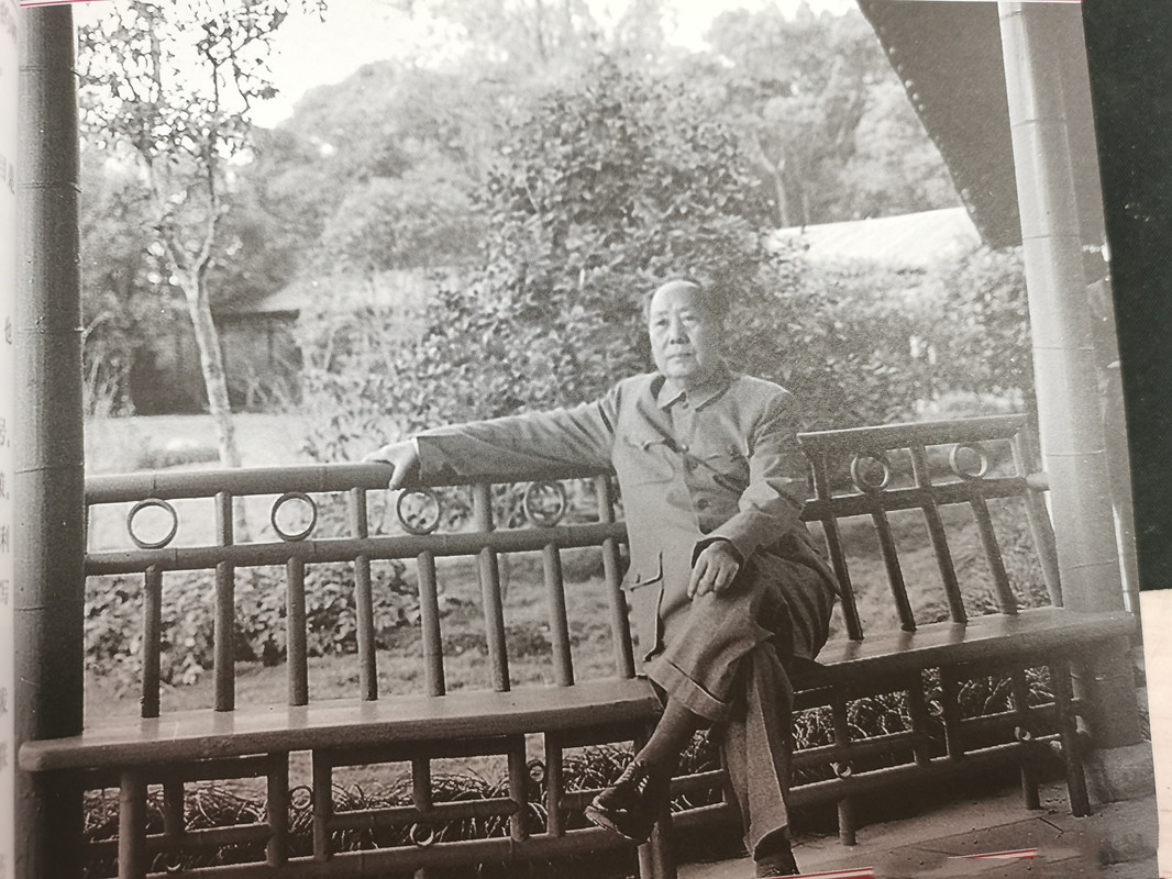 1964年，毛主席在杭州小憩，老人家一生难得有这样的闲暇。
