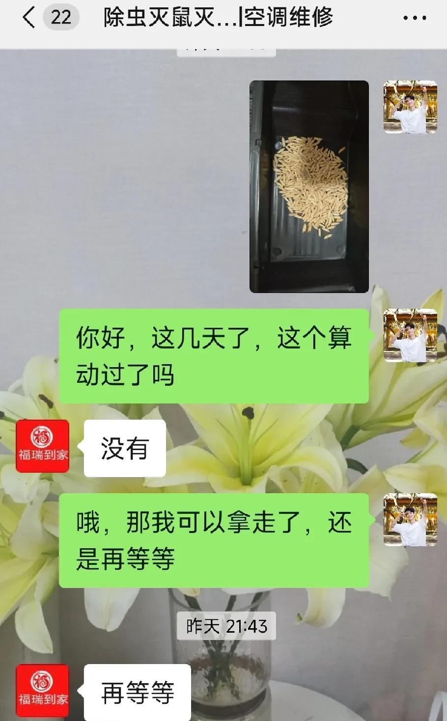 家里逮老鼠（事后才知道是两只），一共花了我快1000多元。
首先当天夜里发现不对
