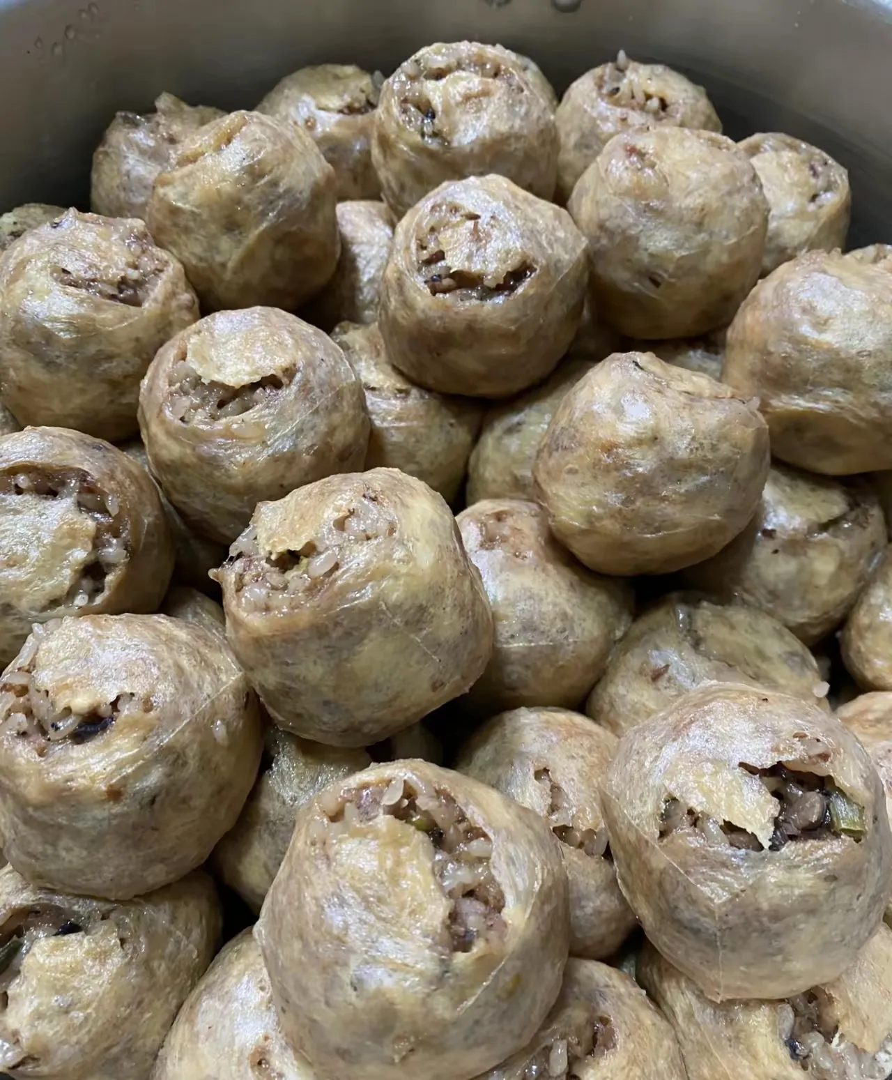 有没有广西人解释下这是啥美食？馅料超足
