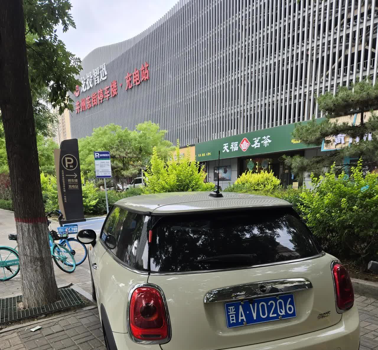 没钱交停车费就别买车，好狗都知道不挡道