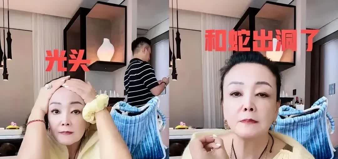 张兰有多恨大S，她一个手势告诉你！

张兰左右手做了一个奇葩的手势，小母指在