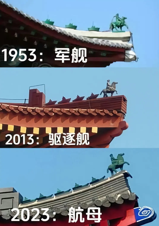 哈尔滨工程大学教学楼屋演变式，这叫与时俱进！ ​ ​​​