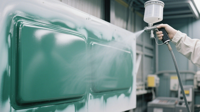 在涂装过程中涂膜出现流挂的原因和解决措施