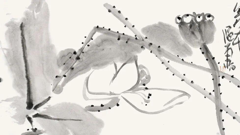 新作丨张迩：拟白石老人笔意