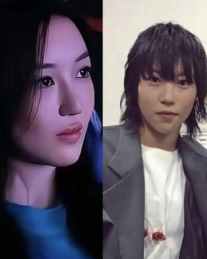 在王菲两个女儿的身上，我感受到了遗传的重要性。
大女儿窦靖童和小女儿李嫣虽然都是