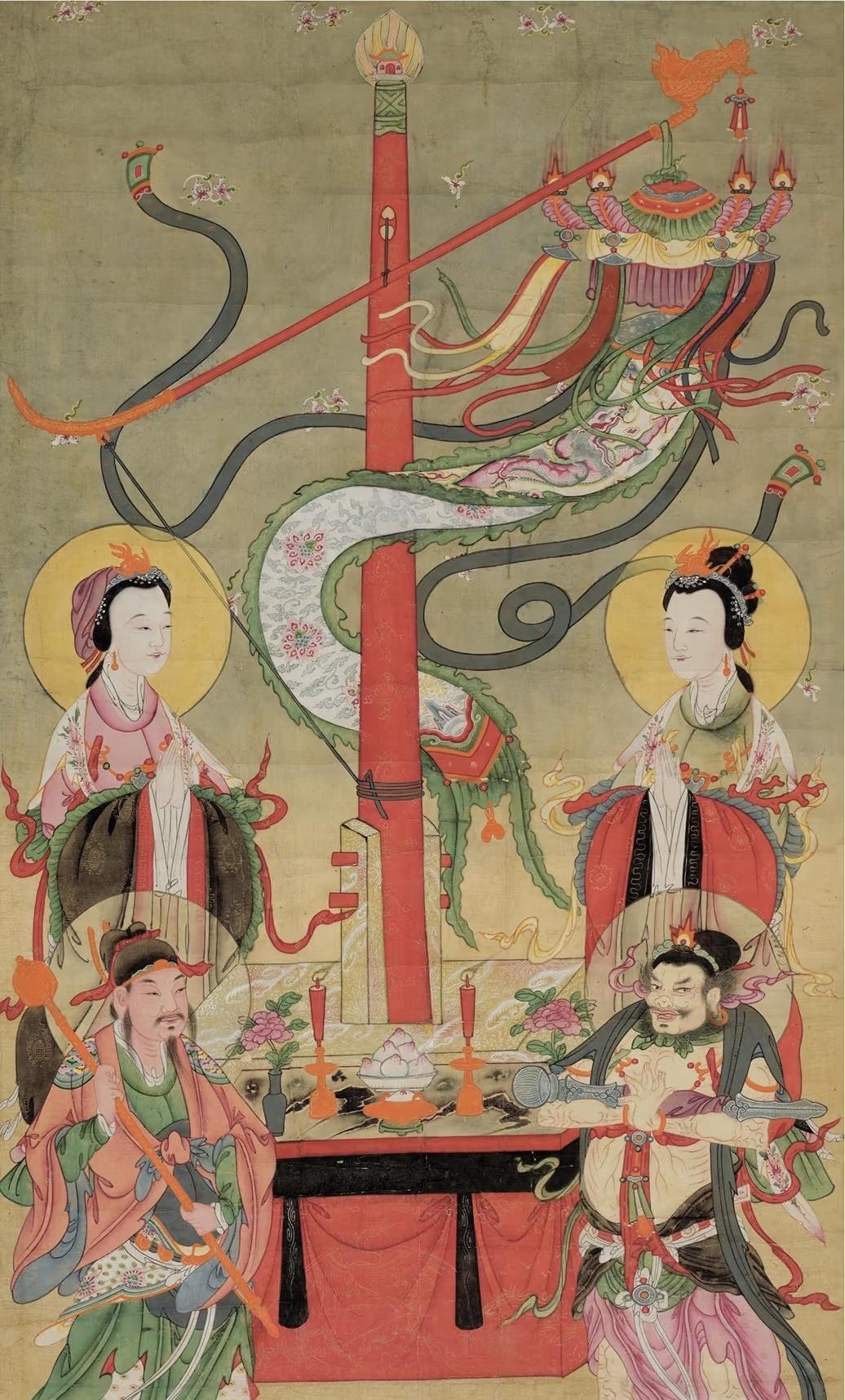 守幡使者水陆画