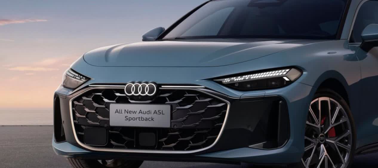 年轻人买车，颜值绝对是硬通货，上汽奥迪A5L Sportback就长在了审美点上
