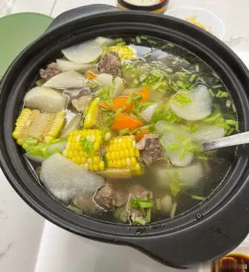 今晚吃清炖牛腩，我的厨艺怎么样？
