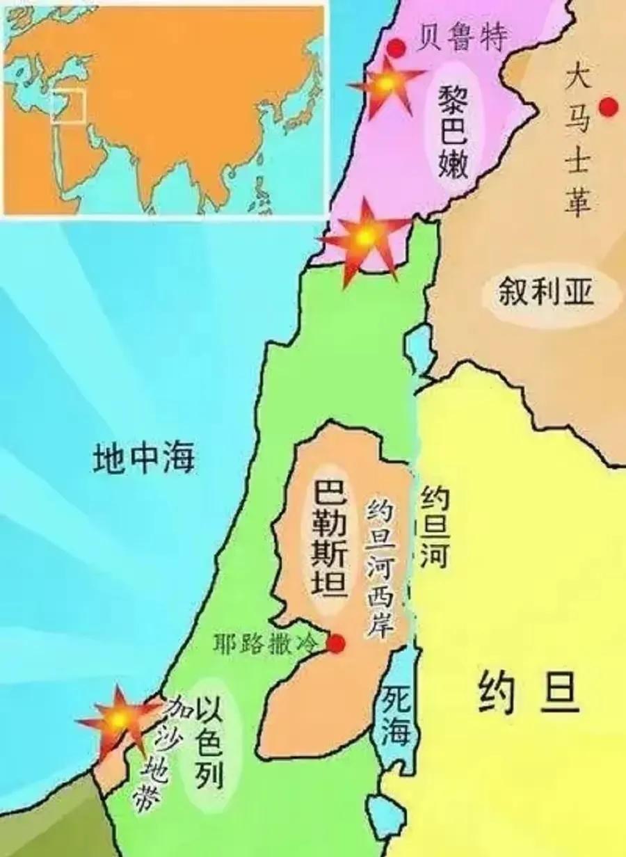 以色列为何敢赌上国运与伊朗对战？
以色列和伊朗都是属于中东国家，以色列的国土面积