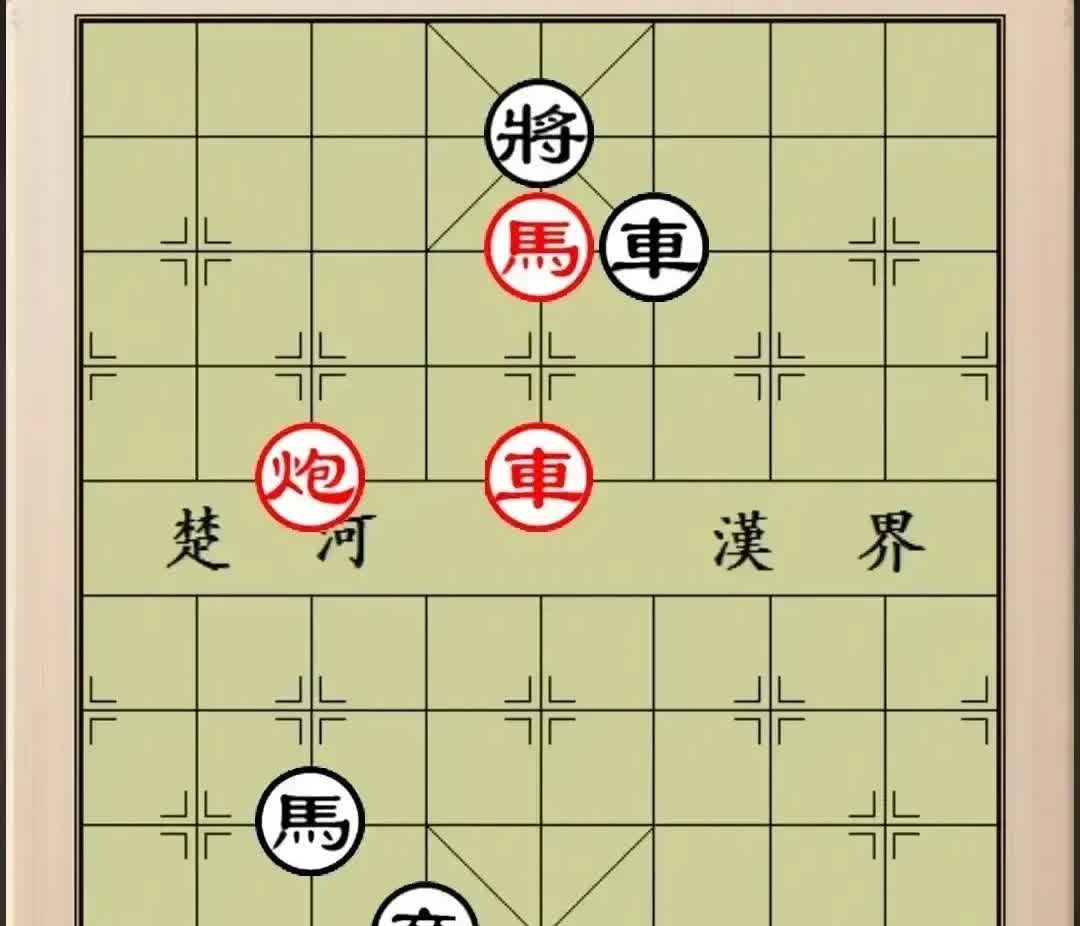 只有三步杀，却难住了一万人，好多人不会赢，还说黑棋绝杀无所。

如图所示，黑