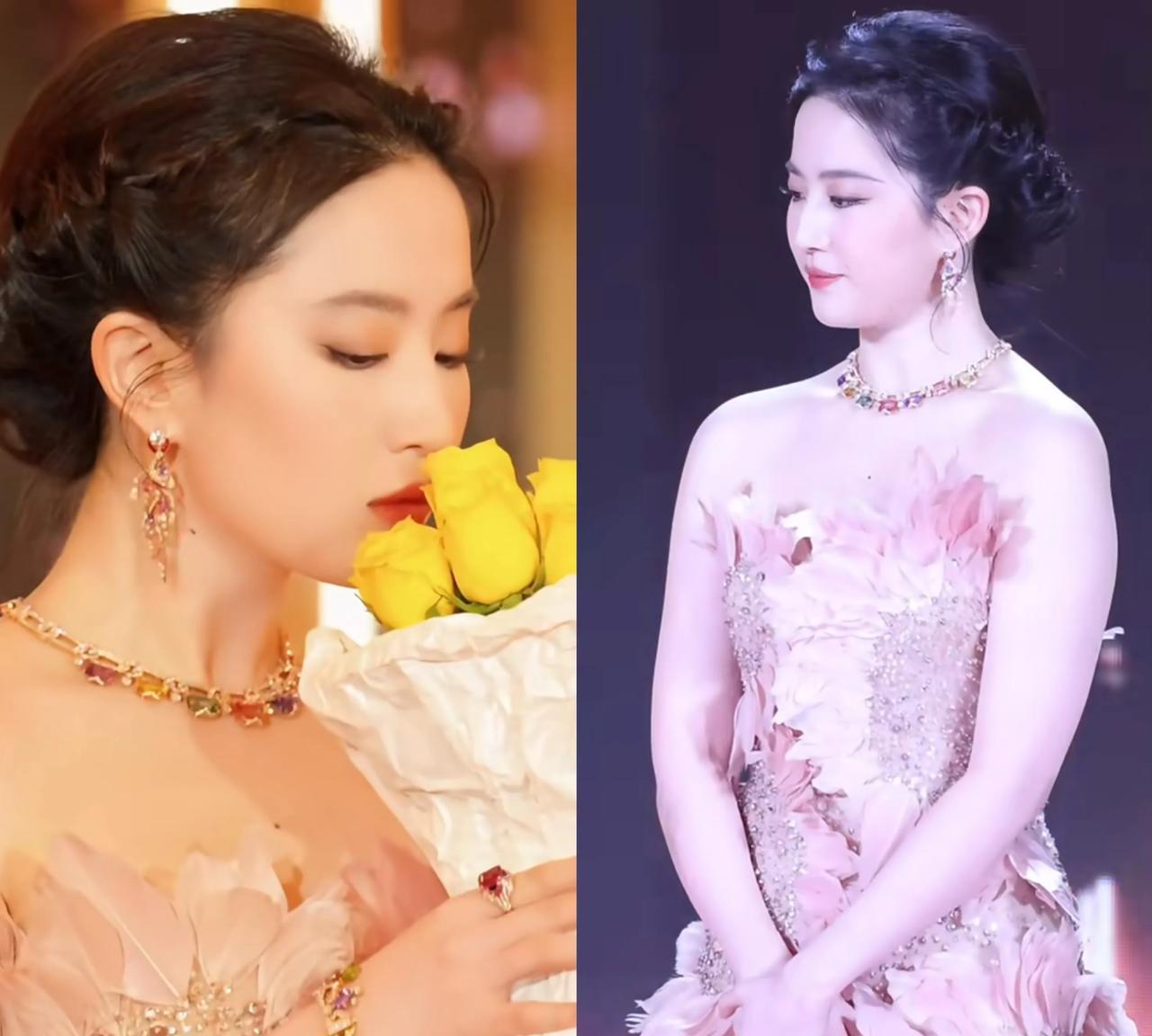 现实就是如此扎心
刘亦菲的演技美貌家世心态谁也高攀不上！
如果非要从她身上学一个
