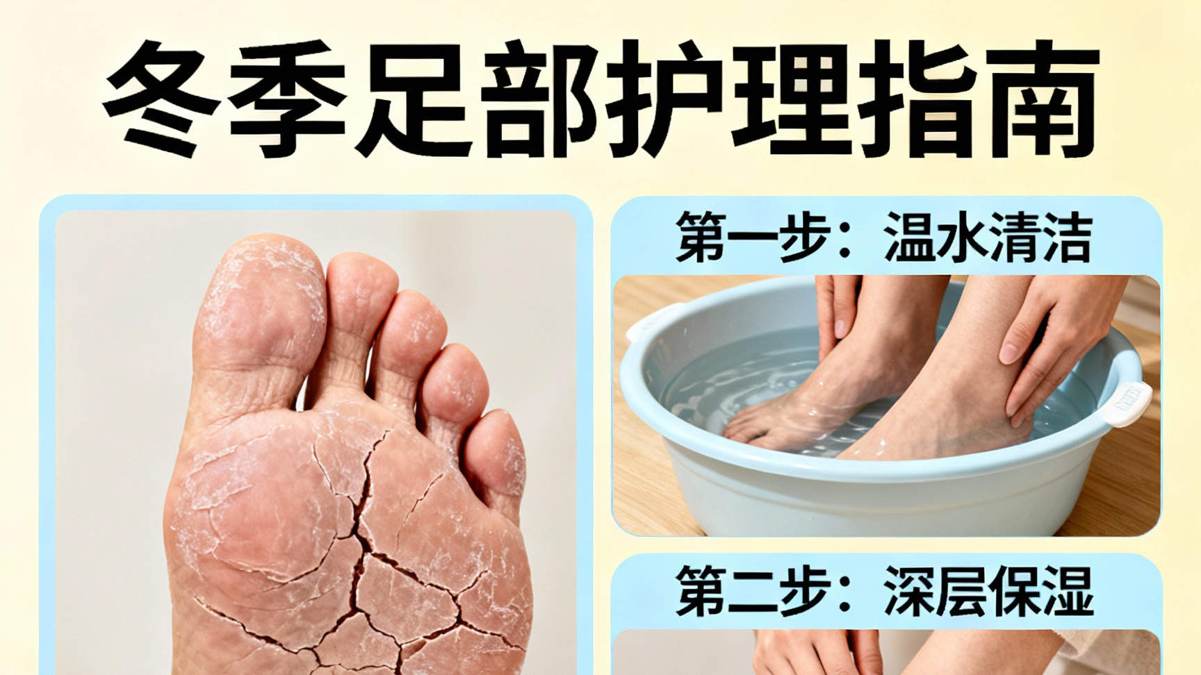 🌙杜一生科普：进阶护肤与季节性护理~【冬季足部护理】