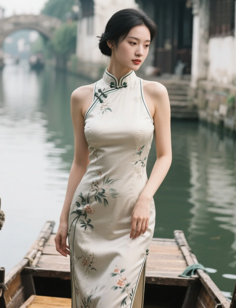 一袭旗袍，便是半部未写完的《倾城之恋》