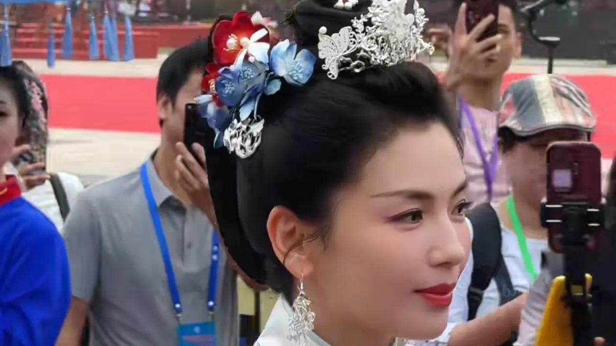 刘涛参加妈祖春祭大典