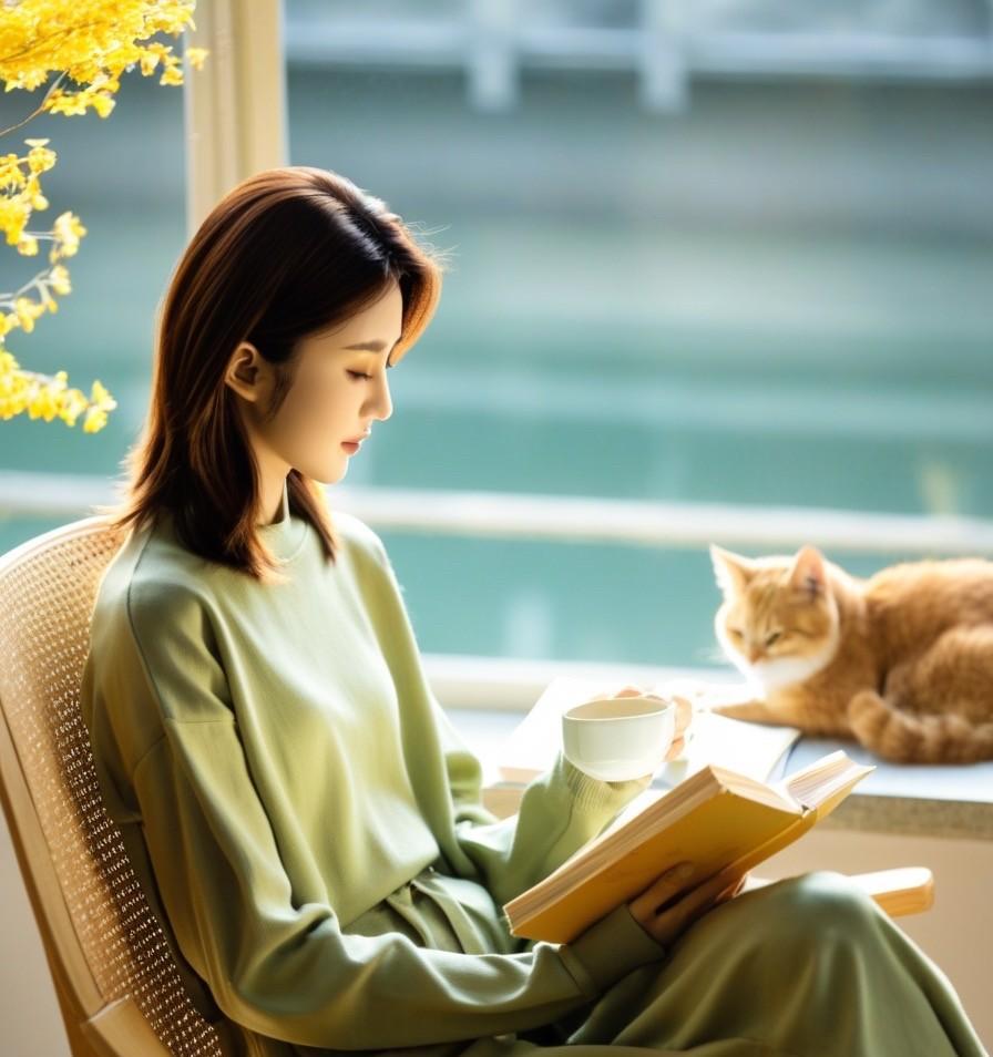 一段治愈孤独的对话：
“问：先生，你有过孤独么？
蔡澜：读书。
        