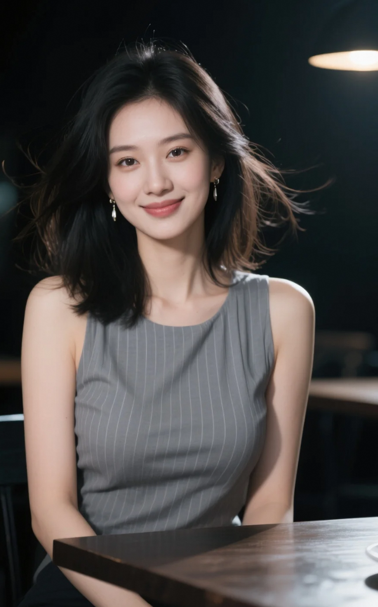 坐在幽暗里，她是那道最亮的光