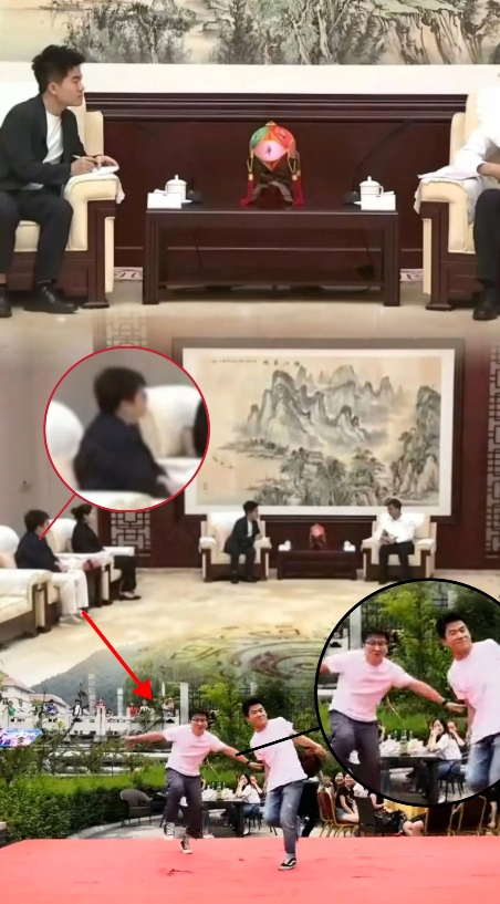 原来另一只朴楞蛾子一直在董宇辉的身边！

董宇辉被广西领导接见时，网友拍到闫涵也