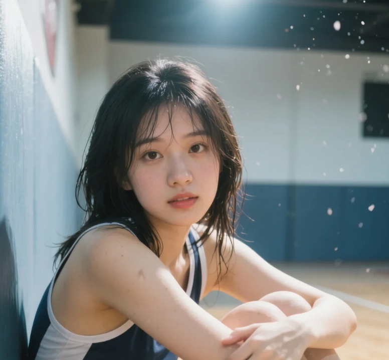 运动少女的氛围美学｜篮球宝贝的休憩艺术