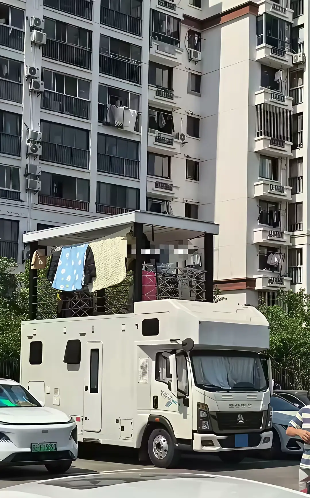 这样的房车，帽子叔叔也不管吗 ​​​
