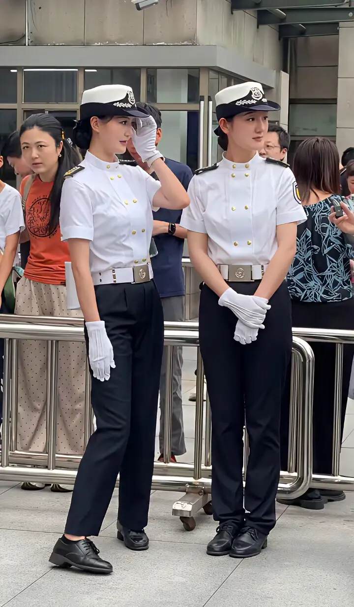 这款新式女警服装太帅了