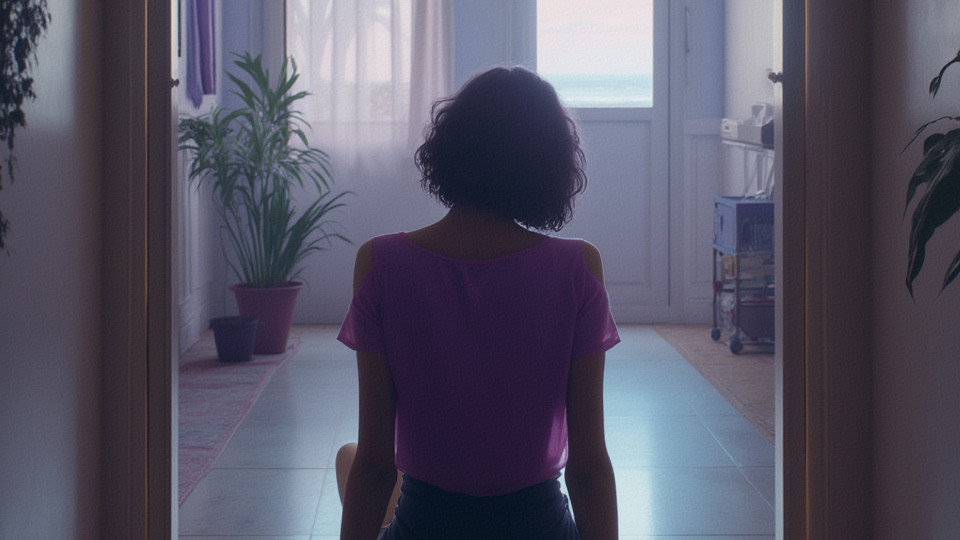 老爸车祸刚走半年，妈妈就带着新叔叔住我的房！