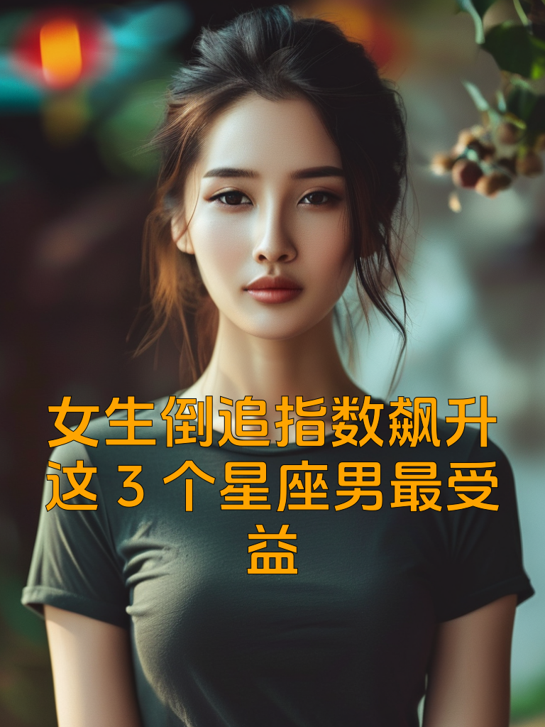 女生倒追指数飙升，这3个星座男最受益