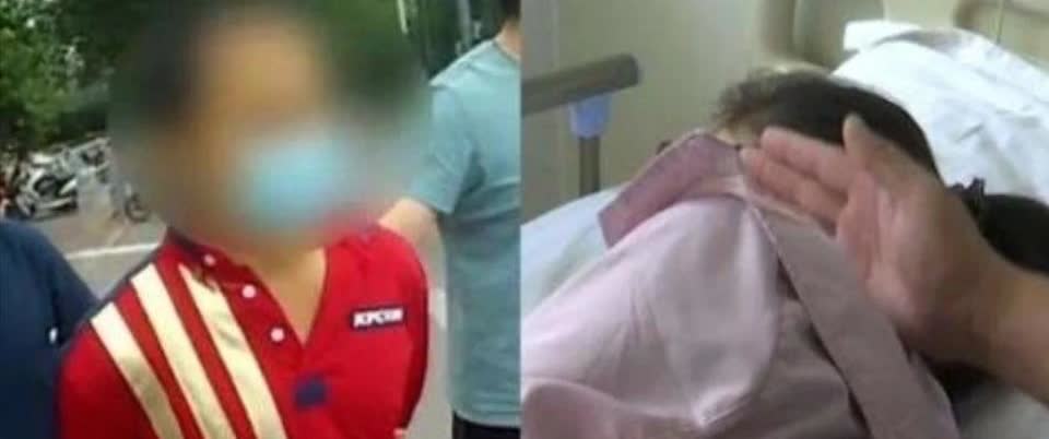 男子入室盗窃学电视“手刀”想击晕主人，打对方后颈部，结果主人被打醒，李某吓得落荒
