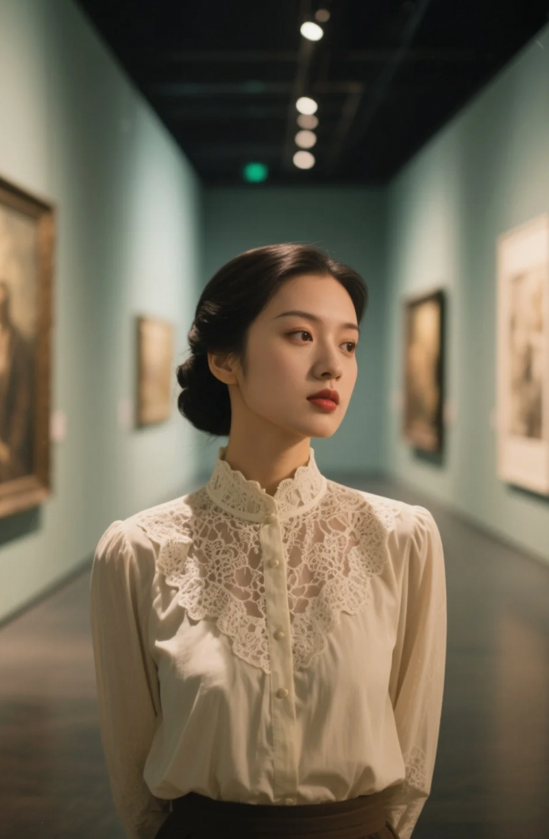这种知性美，是不是比纯颜值更耐看