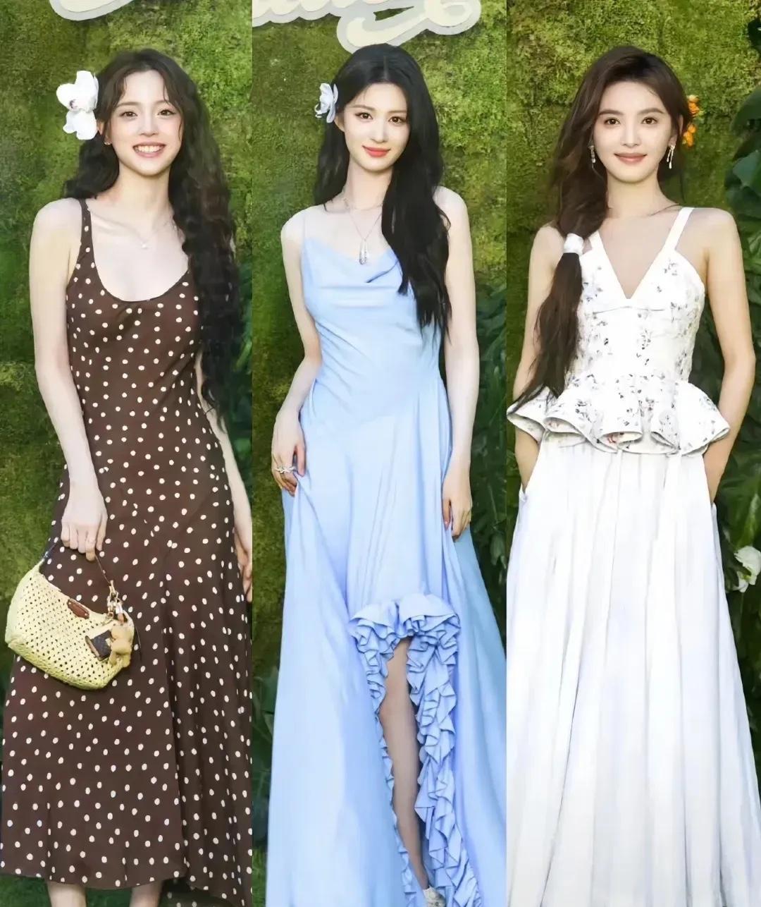 三位女神我觉得还是王楚然最漂亮，你们觉得呢