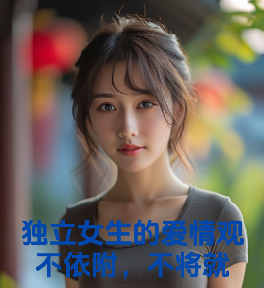 独立女生的爱情观：不依附，不将就