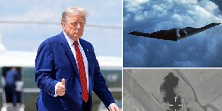 美军 B-2 突袭伊朗核设施：一场精心策划的政治博弈。
当夜幕笼罩波斯湾时，美国