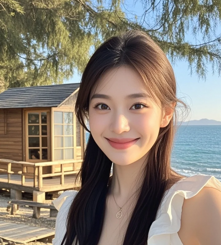 阳光认证：今日份美女已上线，快打卡！