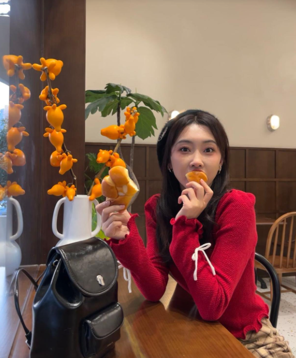 宣璐小姐姐，长发披肩，红衣亮相，美照来袭

宣璐以一袭红衣搭配长发披肩的造型惊艳