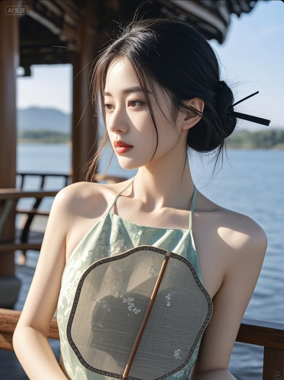 她不张扬，却让人一眼难忘