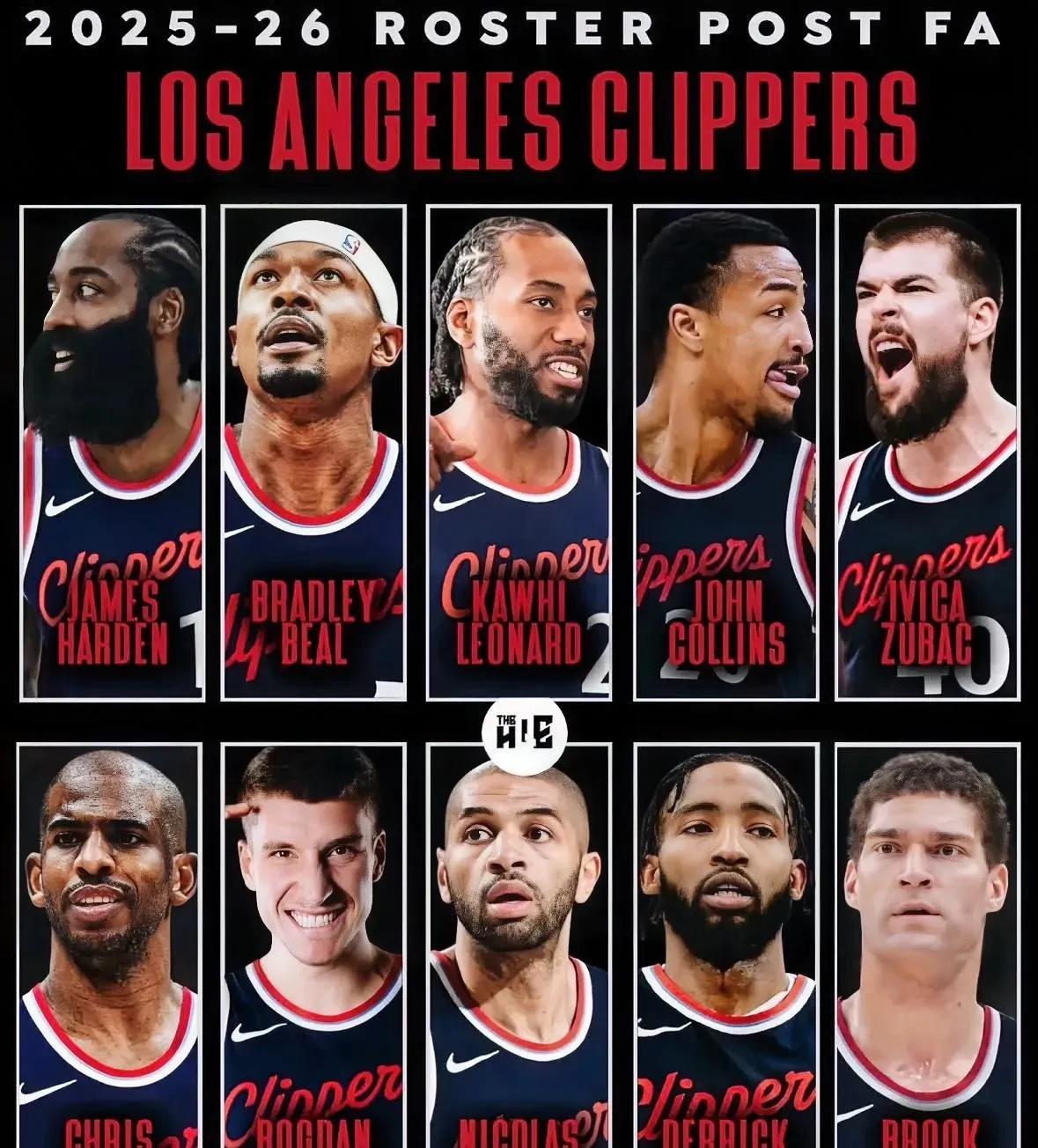 有强烈的预感，
快船队
这回估计是要
干票大的！
快船1年360万美元签下保罗，