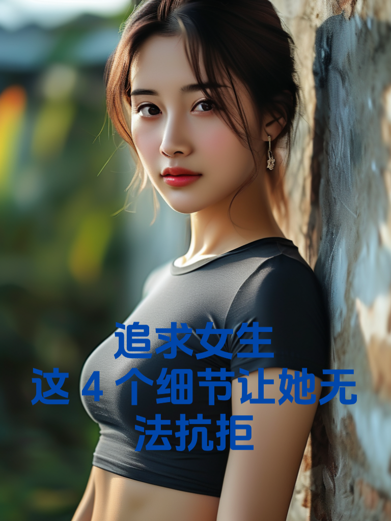 追求女生，这4个细节让她无法抗拒