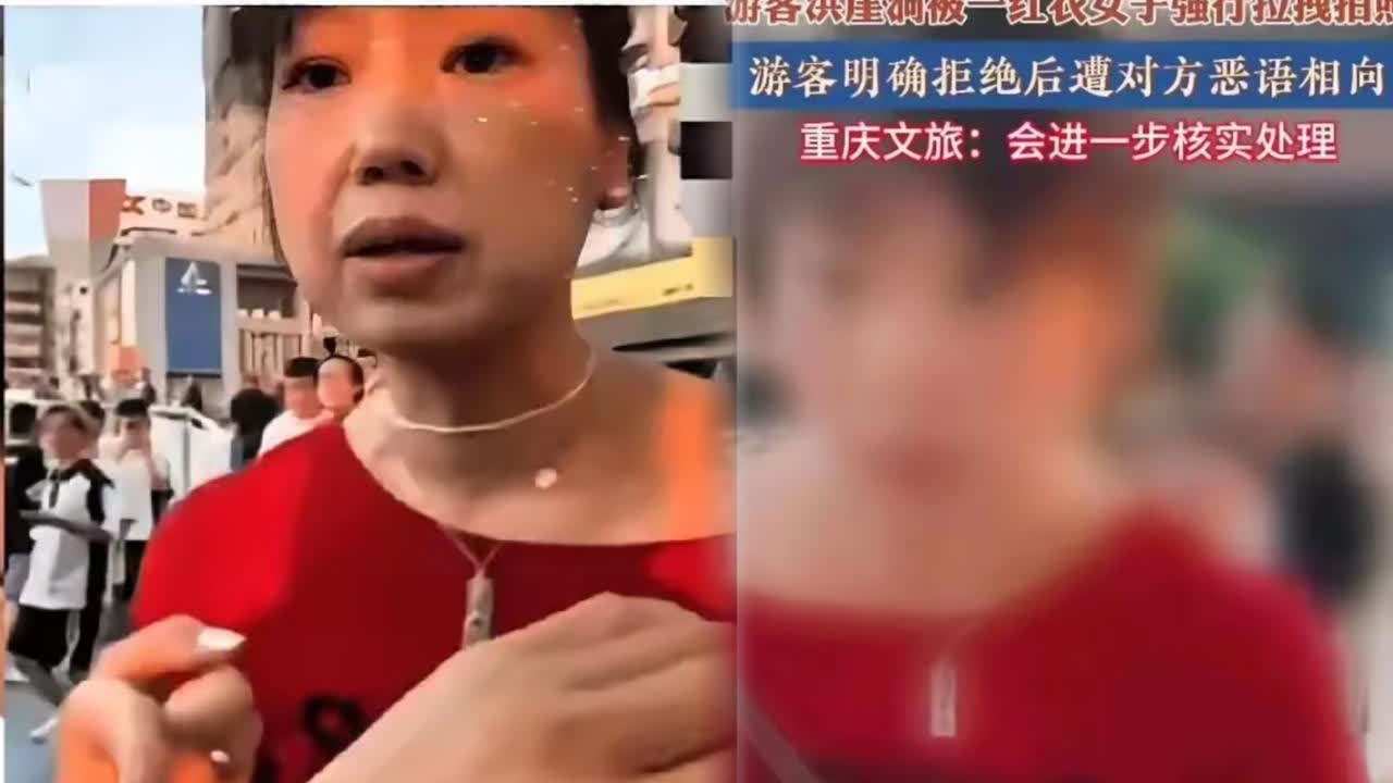 重庆文旅啊
你要“感激”一个人
洪崖洞要被这个女子玩火了

重庆洪崖洞是