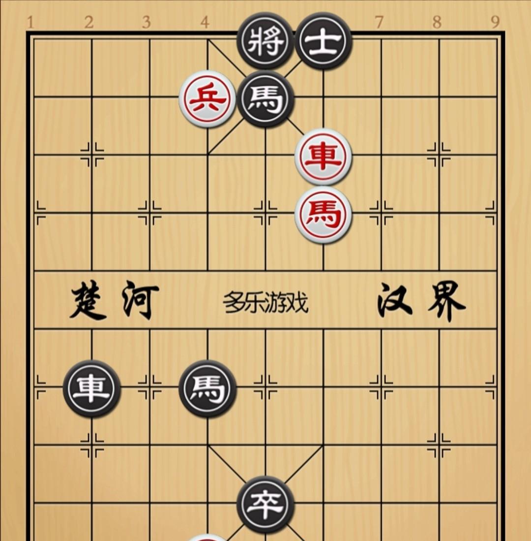 象棋：三步就杀棋 如果不是老棋手还真不敢出招
如图红先手！
黑方老厉害了，进攻子