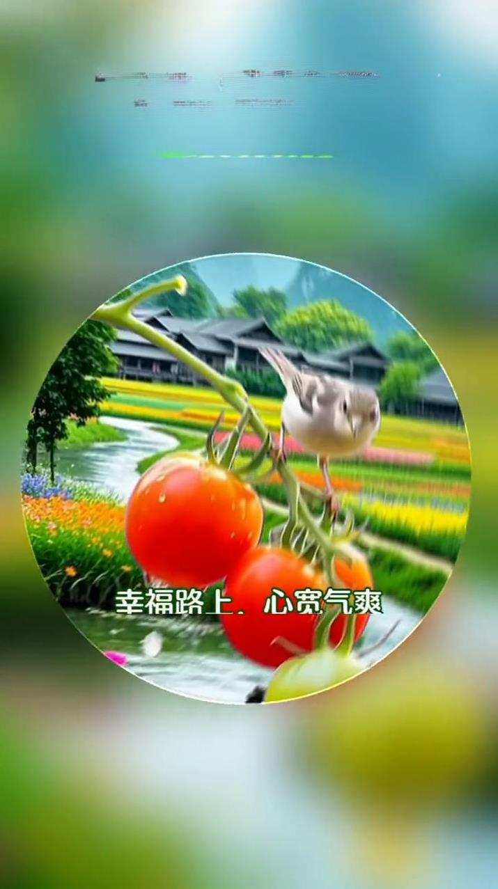快乐星期二。
幸福路上，心宽气爽；健康路上，喜气洋洋；快乐路上，放飞梦想；新的一