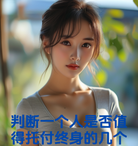 判断一个人，是否值得托付终身的几个关键时刻