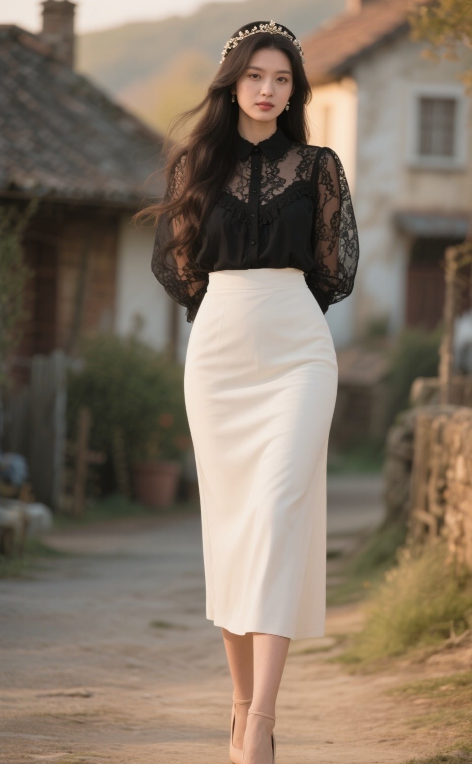 村姑不输城里花，天生丽质惹人夸