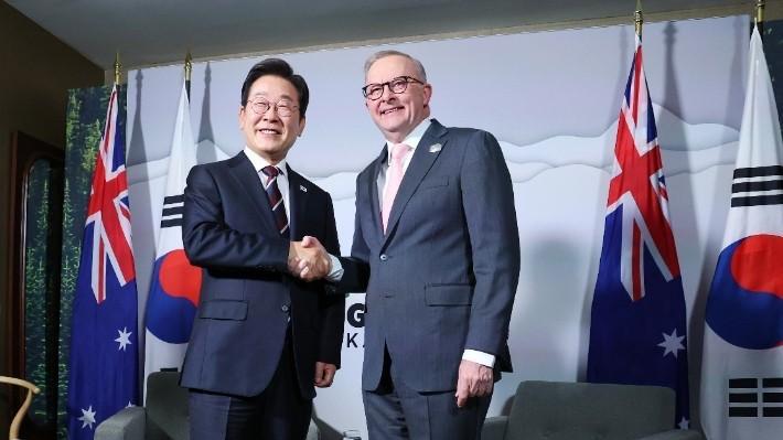 李在明见不到特朗普
由于特朗普决定提前1天结束G7峰会返回华盛顿，所以和韩国的会