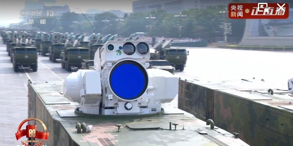 LY-1是舰载激光武器，可以在不到1秒的时间，完成雷达预警→AI威胁排序→激光功