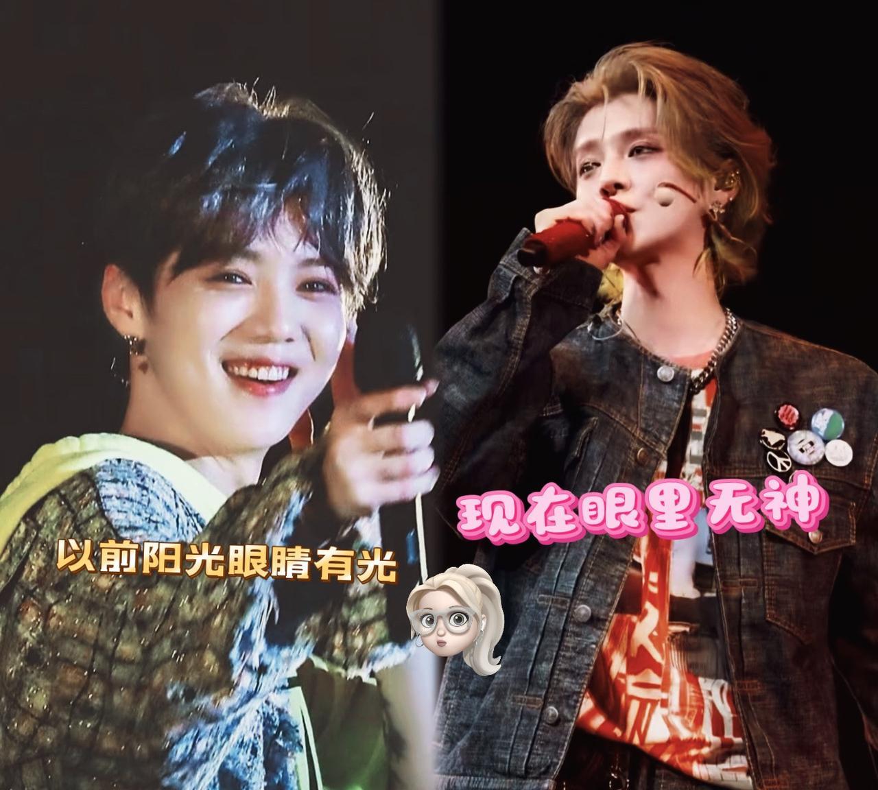 太扎心啦了！
鹿晗居然变成这样子了！
你让关晓彤怎么办啊？
鹿晗上海巡演现场状态