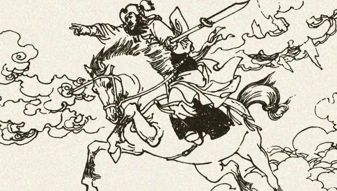 南阳关总镇张大新兵发朱家镇，但见朱家庄冲出来一员大将，黑人黑马像一股黑旋风一样，