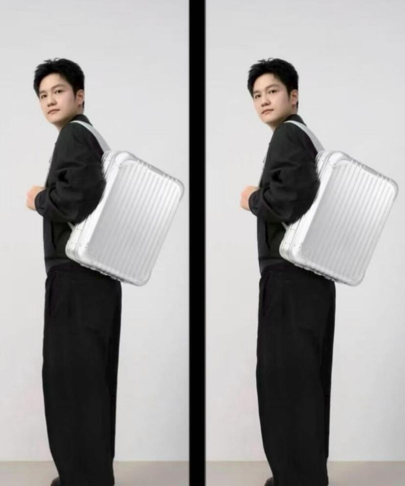 樊振东上学时候，背着书包上学堂，真有“小呀嘛小儿郎”的感觉，这代言品牌，有创意，