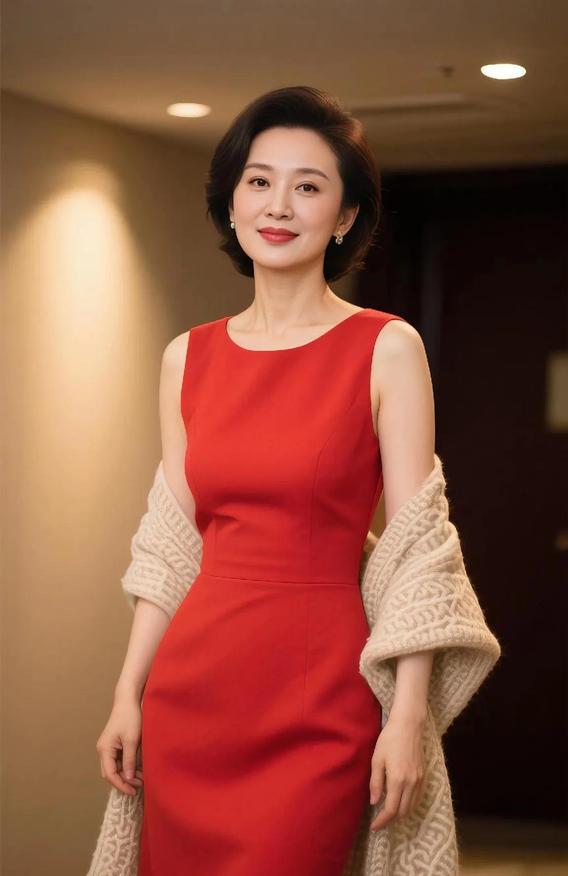 许戈辉堪称主持界的甜心教主，68年出生的她完美诠释了什么叫
