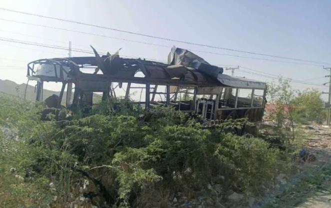 【#巴基斯坦一校车爆炸5名儿童死亡#】#巴基斯坦一校车遭袭爆炸# 5月21日，据