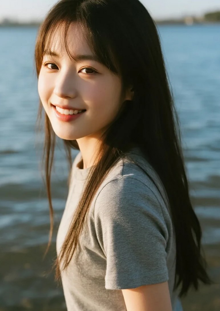 小姐姐的甜美时刻，美得让人忘记呼吸